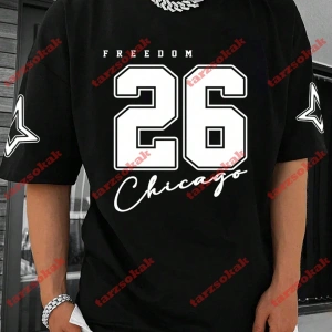 Model 3784 Erkek Yazlık Yuvarlak Yaka Kısa Kollu Günlük Tişört, Yaz