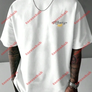 Model 3798 Erkek Yazlık Yuvarlak Yaka Kısa Kollu Günlük Tişört, Yaz