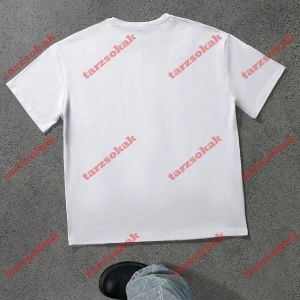 Model 3806 Erkek Yazlık Yuvarlak Yaka Kısa Kollu Günlük Tişört, Yaz