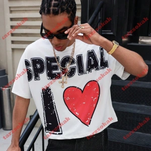 Model 3811 Erkek Yazlık Yuvarlak Yaka Kısa Kollu Günlük Tişört, Yaz