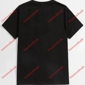 Model 3817 Erkek Yazlık Yuvarlak Yaka Kısa Kollu Günlük Tişört, Yaz