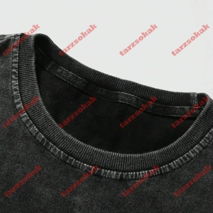 Model 3824 Erkek Yazlık Yuvarlak Yaka Kısa Kollu Günlük Tişört, Yaz