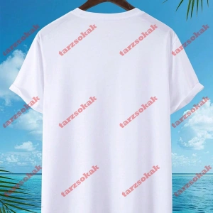 Model 3833 Erkek Yazlık Yuvarlak Yaka Kısa Kollu Günlük Tişört, Yaz