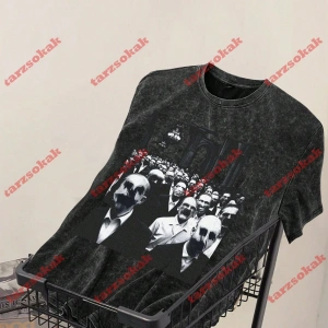 Model 3835 Erkek Yazlık Yuvarlak Yaka Kısa Kollu Günlük Tişört, Yaz