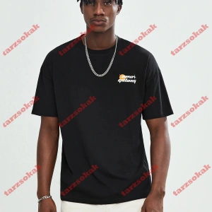 Model 3845 Erkek Yazlık Yuvarlak Yaka Kısa Kollu Günlük Tişört, Yaz