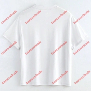 Model 3857 Erkek Yazlık Yuvarlak Yaka Kısa Kollu Günlük Tişört, Yaz