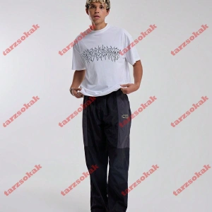 Model 3860 Erkek Yazlık Yuvarlak Yaka Kısa Kollu Günlük Tişört, Yaz