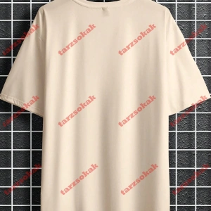 Model 3864 Erkek Yazlık Yuvarlak Yaka Kısa Kollu Günlük Tişört, Yaz