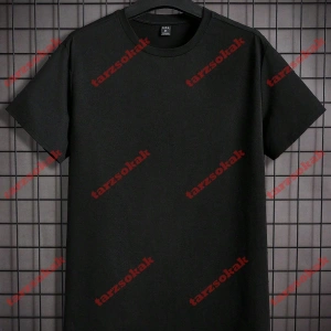 Model 3869 Erkek Yazlık Yuvarlak Yaka Kısa Kollu Günlük Tişört, Yaz