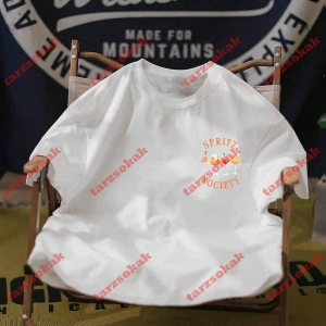 Model 3873 Erkek Yazlık Yuvarlak Yaka Kısa Kollu Günlük Tişört, Yaz