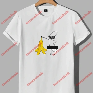 Model 3882 Erkek Yazlık Yuvarlak Yaka Kısa Kollu Günlük Tişört, Yaz