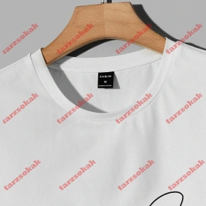 Model 3882 Erkek Yazlık Yuvarlak Yaka Kısa Kollu Günlük Tişört, Yaz