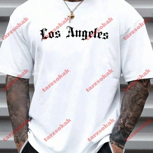 Model 3885 Erkek Yazlık Yuvarlak Yaka Kısa Kollu Günlük Tişört, Yaz