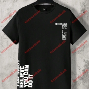 Model 3888 Erkek Yazlık Yuvarlak Yaka Kısa Kollu Günlük Tişört, Yaz