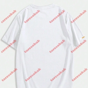 Model 3897 Erkek Yazlık Yuvarlak Yaka Kısa Kollu Günlük Tişört, Yaz