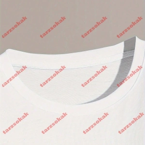 Model 3903 Erkek Yazlık Yuvarlak Yaka Kısa Kollu Günlük Tişört, Yaz