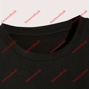 Model 3903 Erkek Yazlık Yuvarlak Yaka Kısa Kollu Günlük Tişört, Yaz