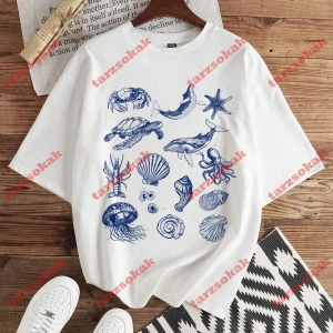 Model 3906 Erkek Yazlık Yuvarlak Yaka Kısa Kollu Günlük Tişört, Yaz