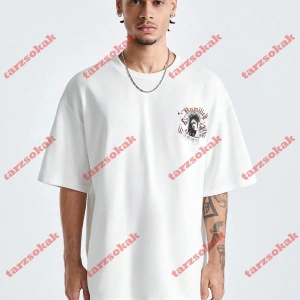 Model 3930 Erkek Yazlık Yuvarlak Yaka Kısa Kollu Günlük Tişört, Yaz