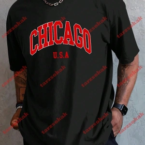 Model 3932 Erkek Yazlık Yuvarlak Yaka Kısa Kollu Günlük Tişört, Yaz