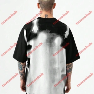 Model 3933 Erkek Yazlık Yuvarlak Yaka Kısa Kollu Günlük Tişört, Yaz