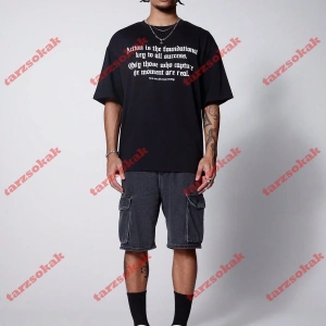 Model 3935 Erkek Yazlık Yuvarlak Yaka Kısa Kollu Günlük Tişört, Yaz