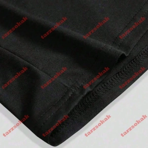 Model 3948 Erkek Yazlık Yuvarlak Yaka Kısa Kollu Günlük Tişört, Yaz