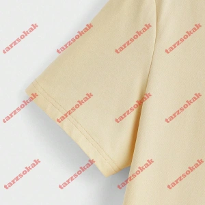 Model 3958 Erkek Yazlık Yuvarlak Yaka Kısa Kollu Günlük Tişört, Yaz