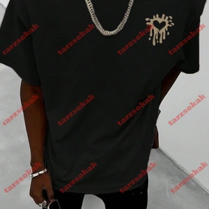 Model 3965 Erkek Yazlık Yuvarlak Yaka Kısa Kollu Günlük Tişört, Yaz