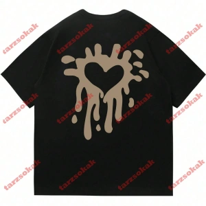 Model 3965 Erkek Yazlık Yuvarlak Yaka Kısa Kollu Günlük Tişört, Yaz