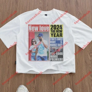 Model 3971 Erkek Yazlık Yuvarlak Yaka Kısa Kollu Günlük Tişört, Yaz