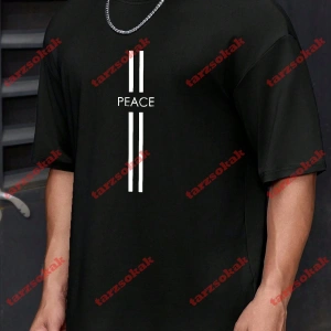 Model 3978 Erkek Yazlık Yuvarlak Yaka Kısa Kollu Günlük Tişört, Yaz