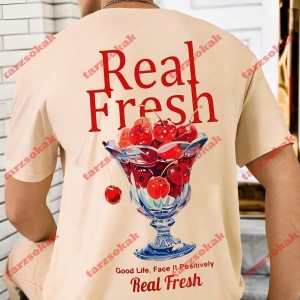 Model 3980 Erkek Yazlık Yuvarlak Yaka Kısa Kollu Günlük Tişört, Yaz