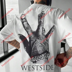 Model 3992 Erkek Yazlık Yuvarlak Yaka Kısa Kollu Günlük Tişört, Yaz