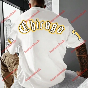 Model 3999 Erkek Yazlık Yuvarlak Yaka Kısa Kollu Günlük Tişört, Yaz