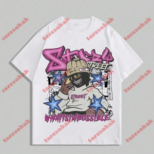 Model 4000 Erkek Yazlık Yuvarlak Yaka Kısa Kollu Günlük Tişört, Yaz