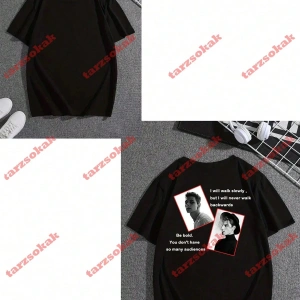 Model 4005 Erkek Yazlık Yuvarlak Yaka Kısa Kollu Günlük Tişört, Yaz