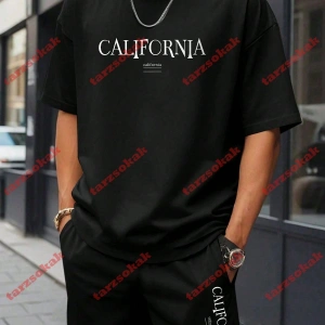 Model 4006 Erkek Yazlık Yuvarlak Yaka Kısa Kollu Günlük Tişört, Yaz