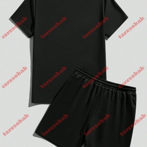 Model 4006 Erkek Yazlık Yuvarlak Yaka Kısa Kollu Günlük Tişört, Yaz