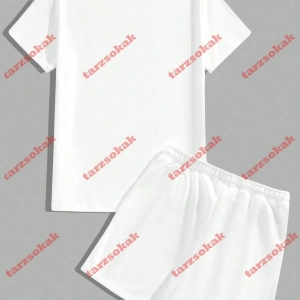 Model 4006 Erkek Yazlık Yuvarlak Yaka Kısa Kollu Günlük Tişört, Yaz