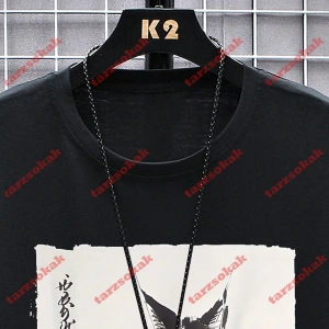 Model 4015 Erkek Yazlık Yuvarlak Yaka Kısa Kollu Günlük Tişört, Yaz