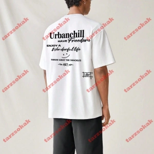 Model 4016 Erkek Yazlık Yuvarlak Yaka Kısa Kollu Günlük Tişört, Yaz