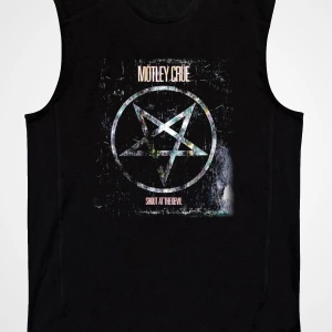 Mötley Crüe Siyah Kolsuz Tişört T-shirt