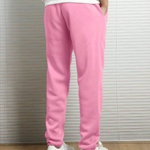 Mountain Print Drawstring Waist Eşofman Altı