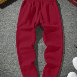 Mountain Print Drawstring Waist Eşofman Altı