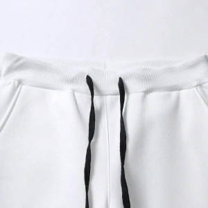 Mountain Print Drawstring Waist Eşofman Altı