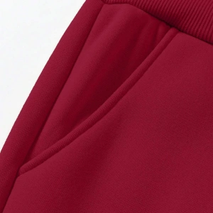 Mountain Print Drawstring Waist Eşofman Altı