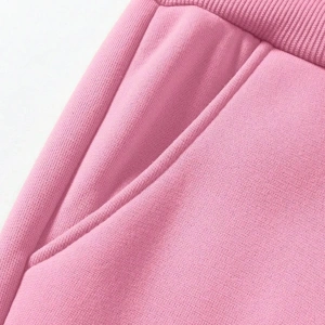 Mountain Print Drawstring Waist Eşofman Altı