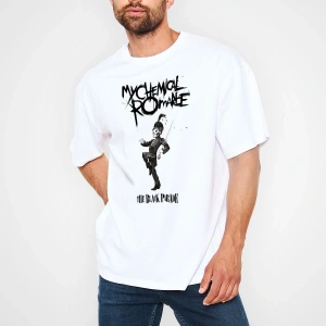 My Chemical Romance Beyaz Unisex Tişört T-shirt