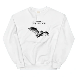 My Chemical Romance Sweatshirt Beyaz